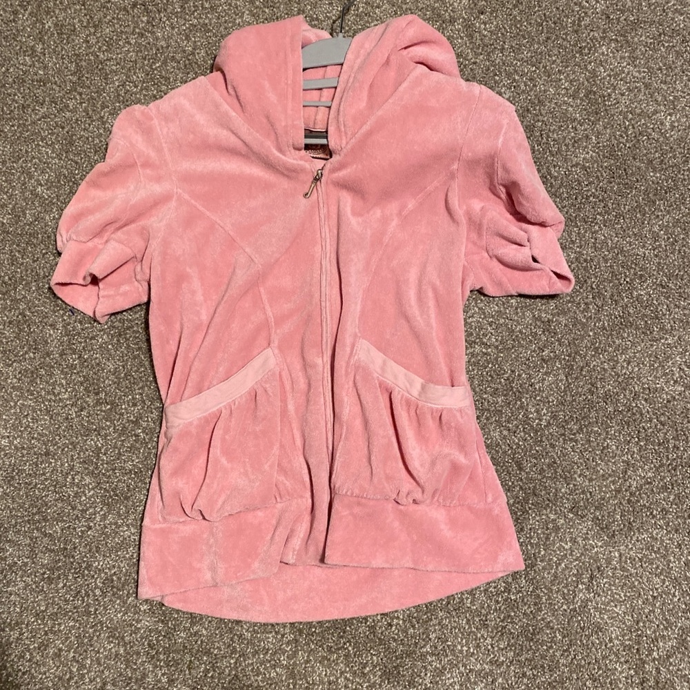 Juicy Couture Pink Hooded Jacket